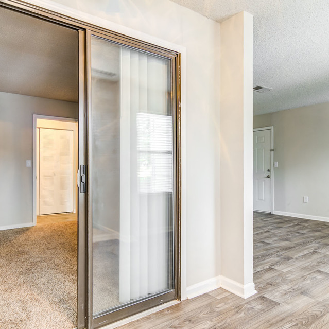 Summit Station - Bedroom with Sliding Doors